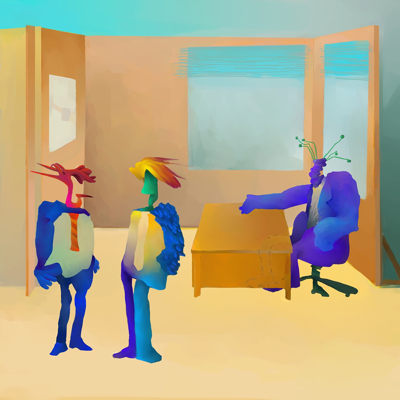 corner office Jacque Rosenau